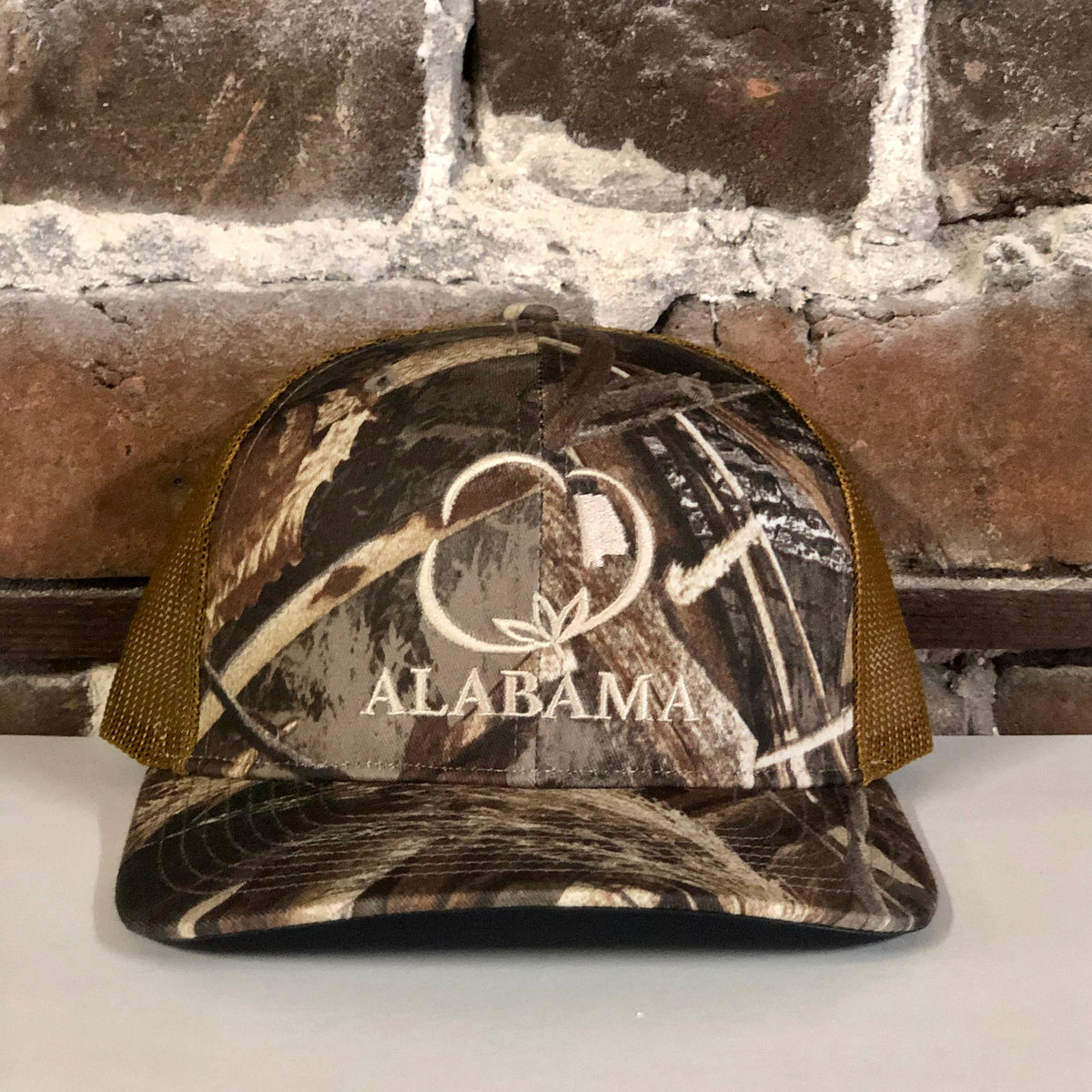 Alabama ARMY CAMO TRUCKER Hat by New Era