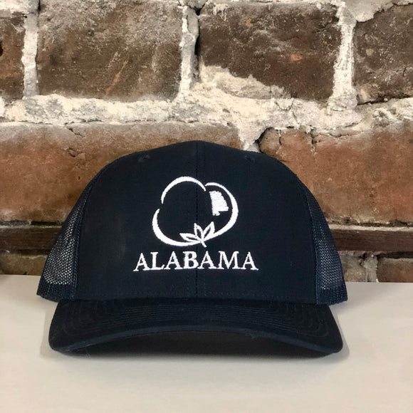 Alabama Original Cotton Trucker Hat Solid Navy